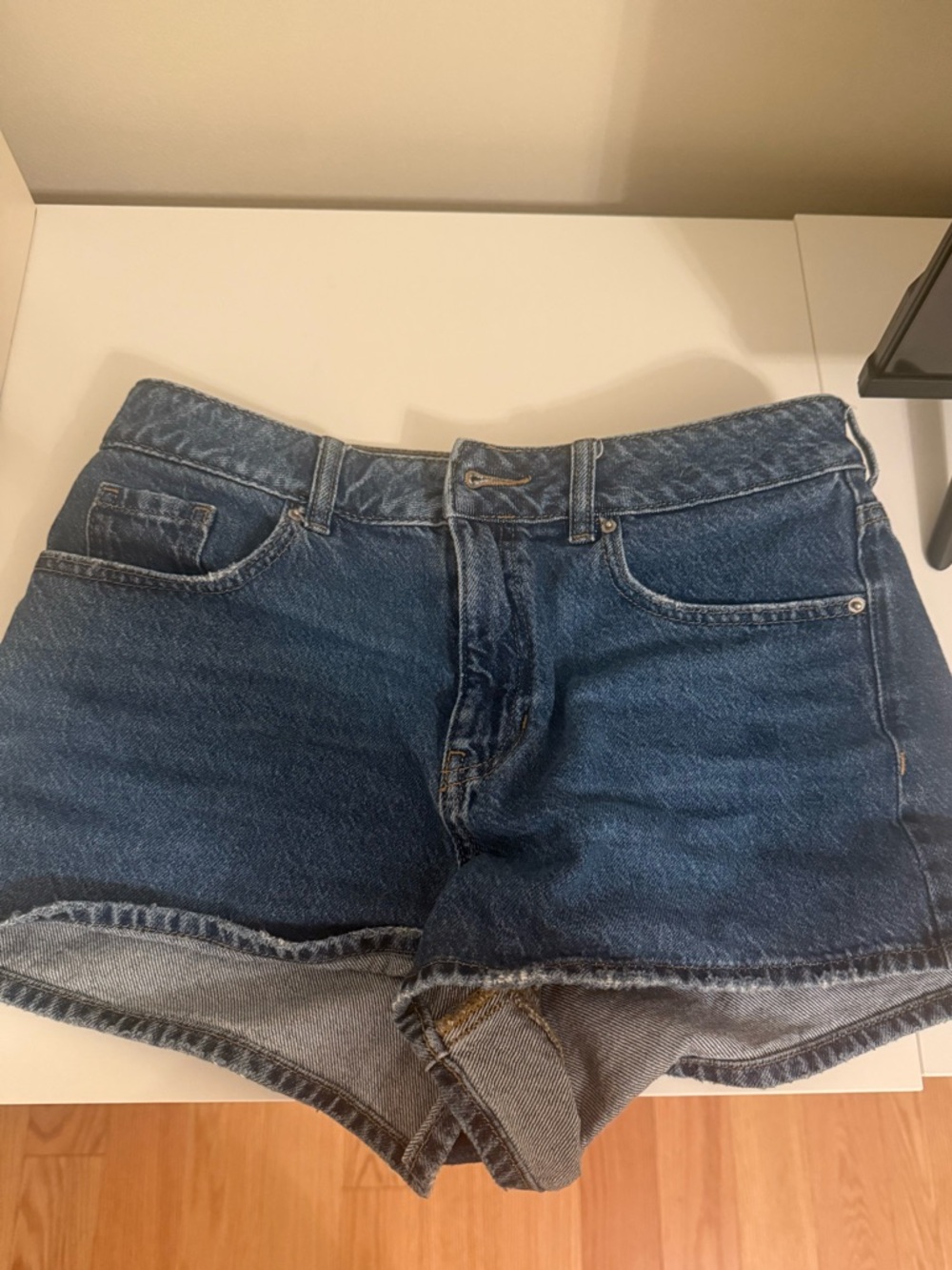 Pacsun High-Rise Denim Women’s Shorts - Blue size 27